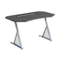 **Escrivaninha Gamer Moderna com LED e Design Ergonômico**